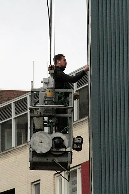 inspectie van een gevel